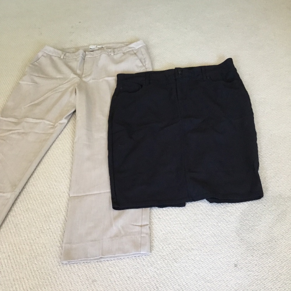 New York & Company Black Straight-Leg Dress Pants - Picture 9 of 10